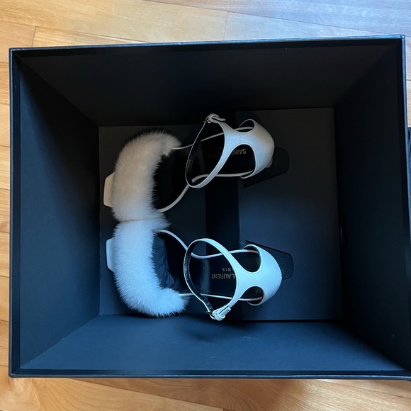 YSL Mink fur heels - Picture 7 of 9